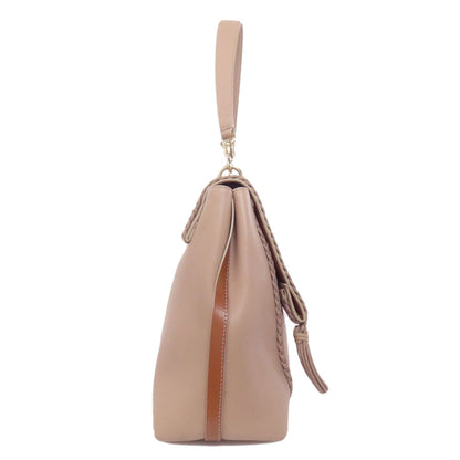 CHLOE one belt fringe Shoulder Bag Leather Ladies [Used]