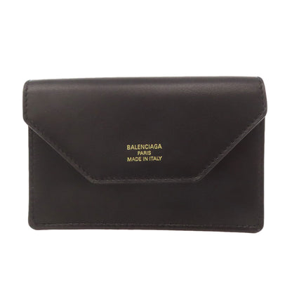BALENCIAGA 750324 Envelope Business Card Holder Card Case Leather Ladies [Used]
