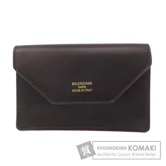BALENCIAGA 750324 Envelope Business Card Holder Card Case Leather Ladies [Used]