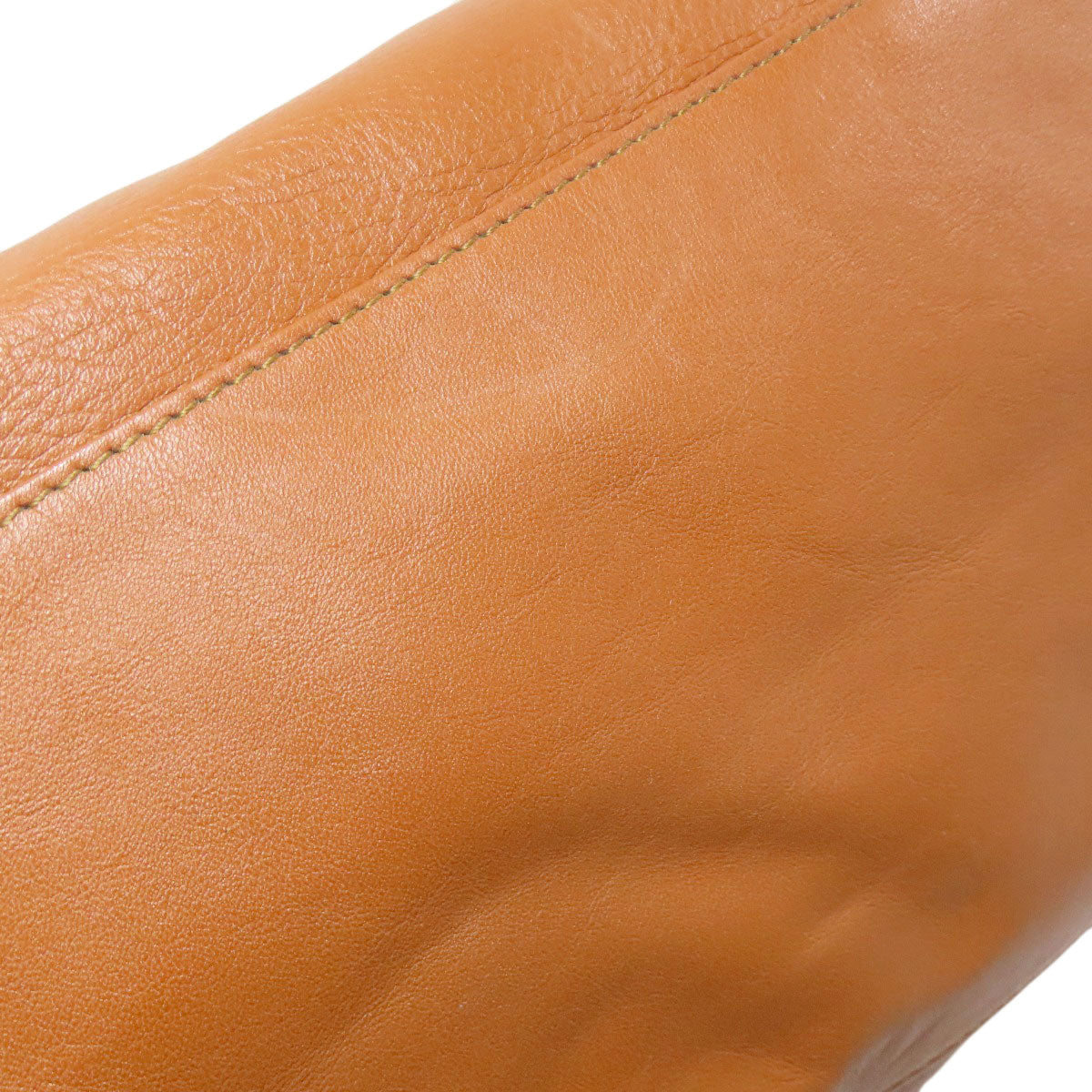 russet logo Tote Bag Leather Ladies [Used]