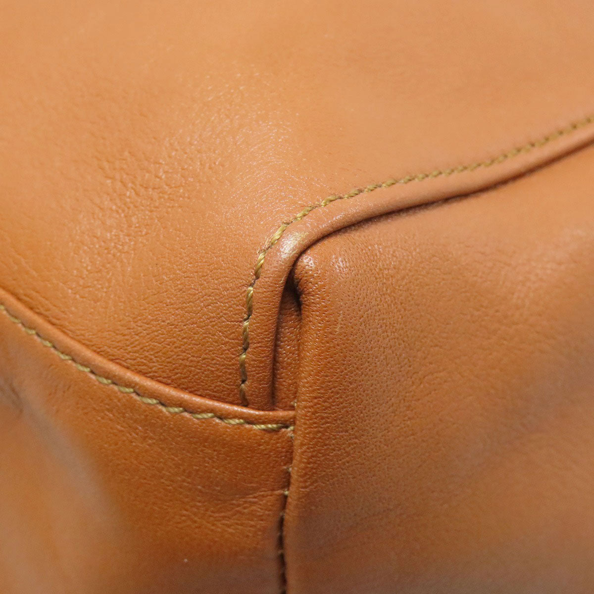 russet logo Tote Bag Leather Ladies [Used]