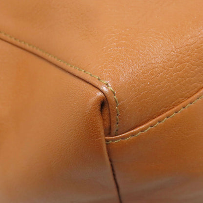 russet logo Tote Bag Leather Ladies [Used]
