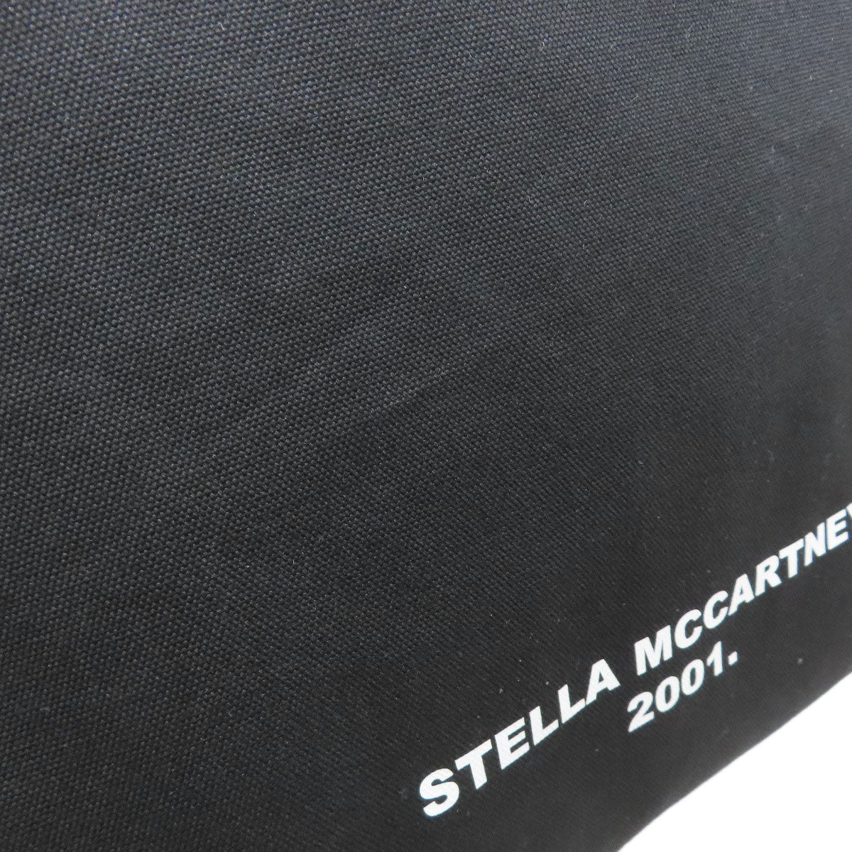 Stella McCartney Logo 2001 Tote Bag Canvas LeatherLadies [Used]