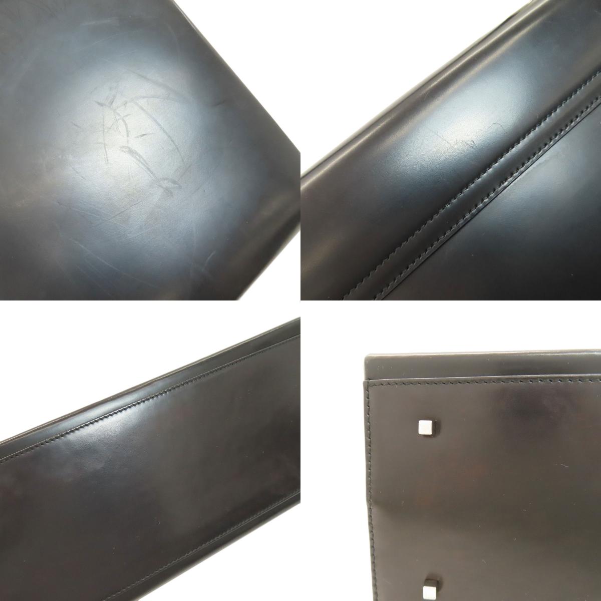 Salvatore Ferragamo GanciniHardware 2WAY Handbag Leather Ladies [Used]