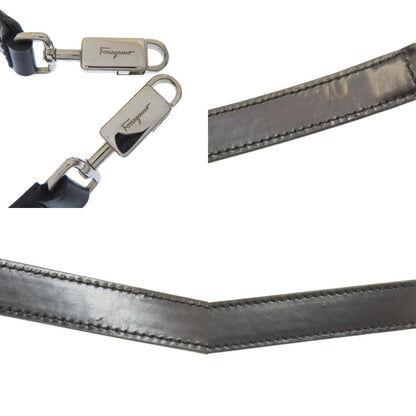 Salvatore Ferragamo GanciniHardware 2WAY Handbag Leather Ladies [Used]