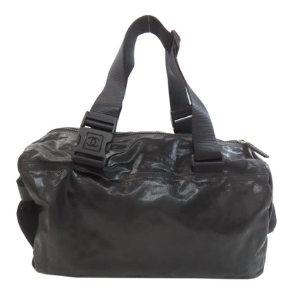 CHANEL Sports line Boston bag Coating canvas Ladies [Used]
