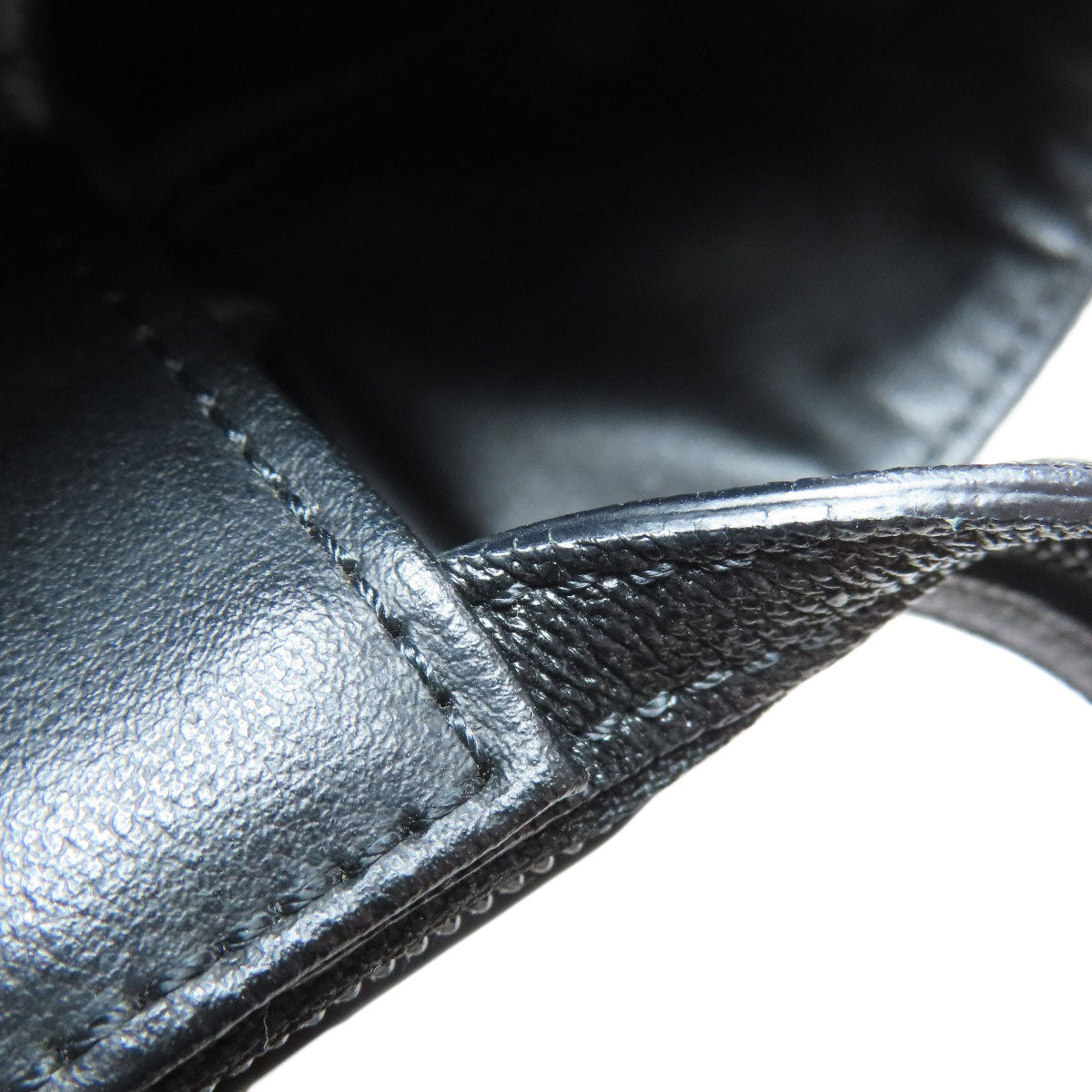 CHANEL Paris Biarritz SilverHardware Tote Bag Calf Ladies [Used]