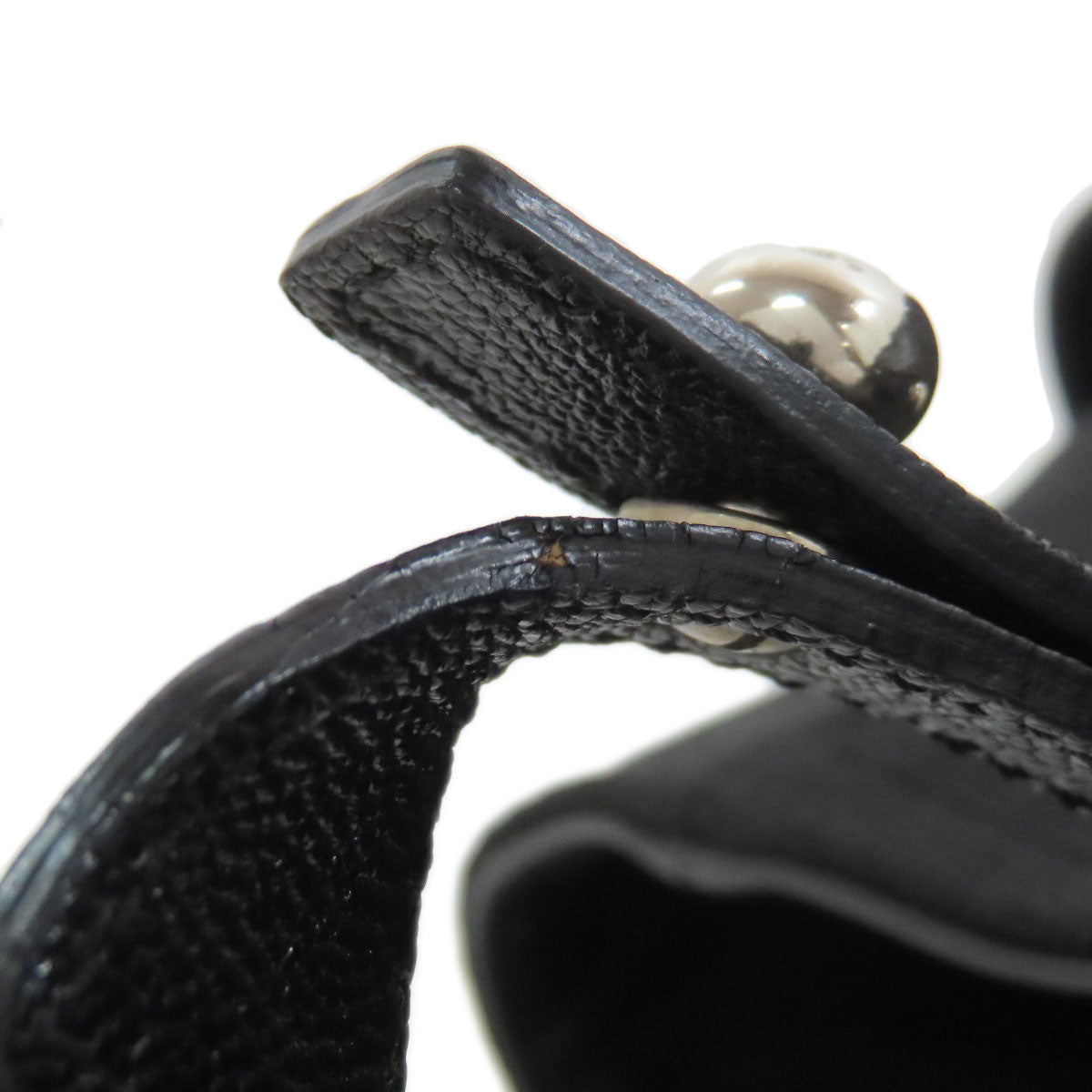 CHANEL Paris Biarritz SilverHardware Tote Bag Calf Ladies [Used]