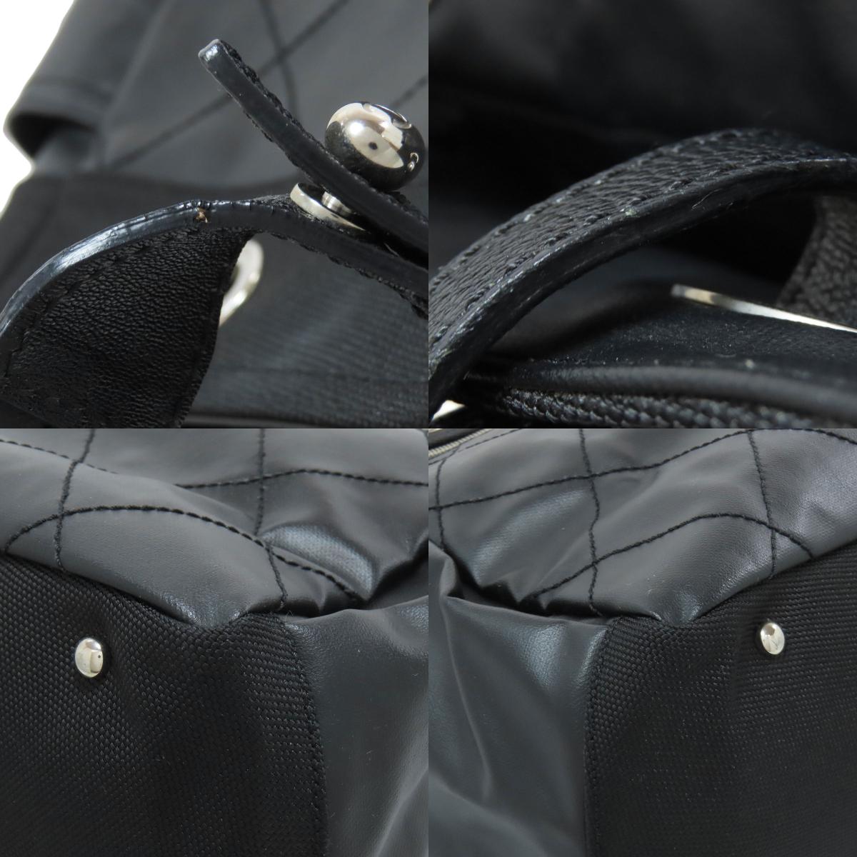 CHANEL Paris Biarritz SilverHardware Tote Bag Calf Ladies [Used]