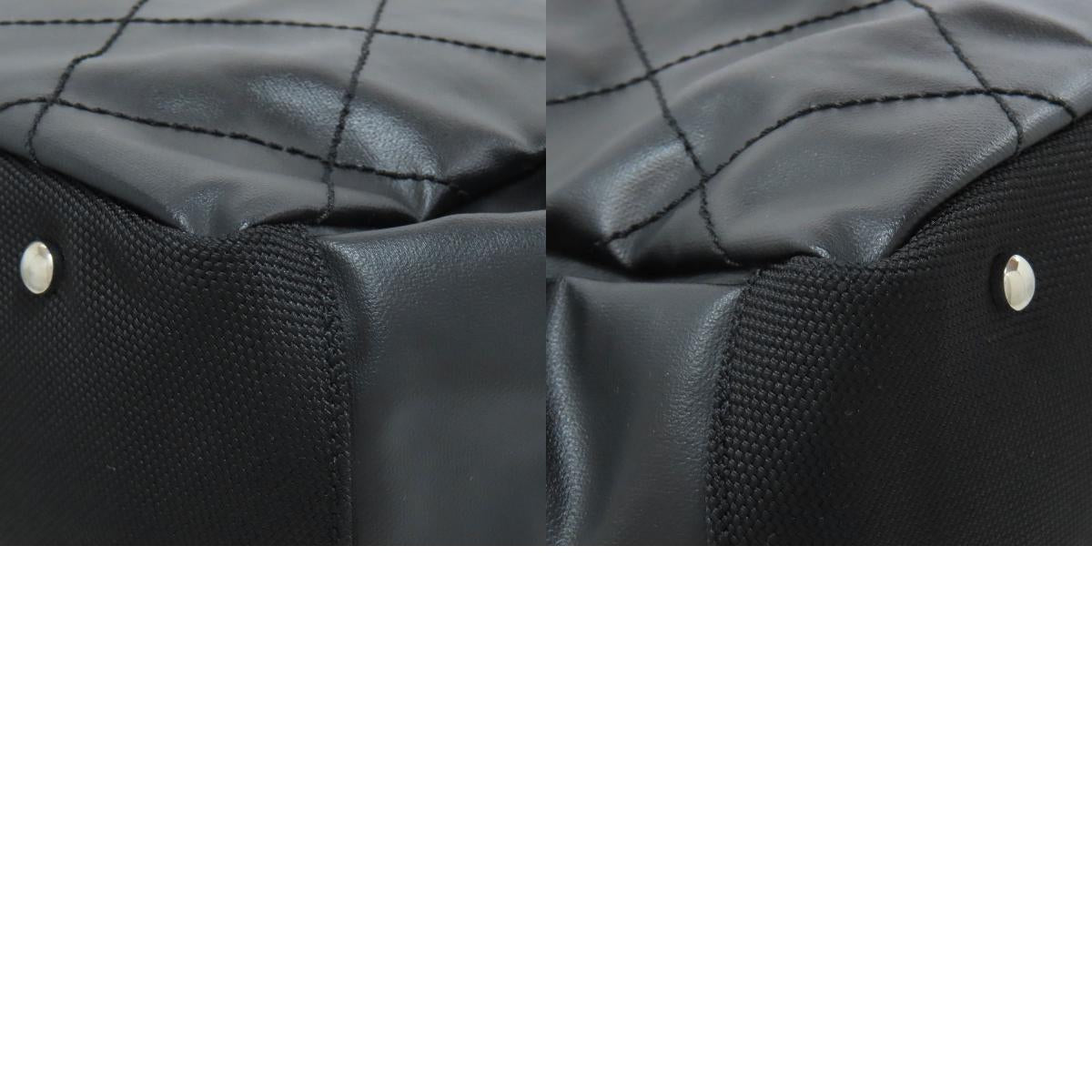 CHANEL Paris Biarritz SilverHardware Tote Bag Calf Ladies [Used]