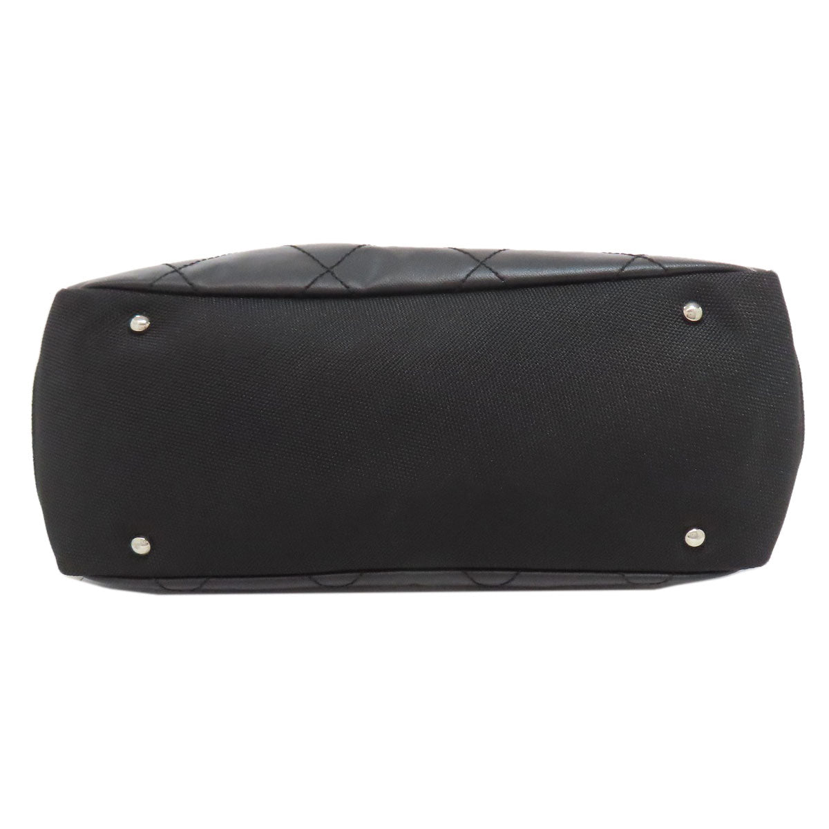 CHANEL Paris Biarritz SilverHardware Tote Bag Calf Ladies [Used]