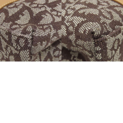 CHRISTIAN DIOR Trotter pattern Tote Bag Canvas Ladies [Used]
