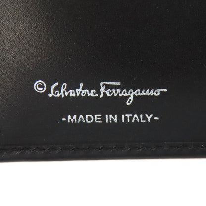 Salvatore Ferragamo GanciniHardware Long wallet (with coin pocket) Leather Ladies [Used]