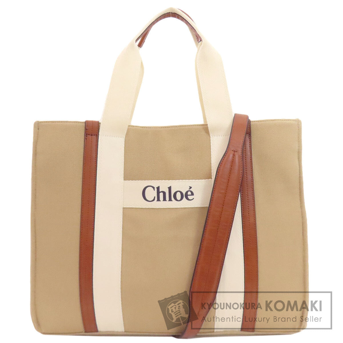 CHLOE Mothers bag Tote Bag Canvas Ladies [Used]