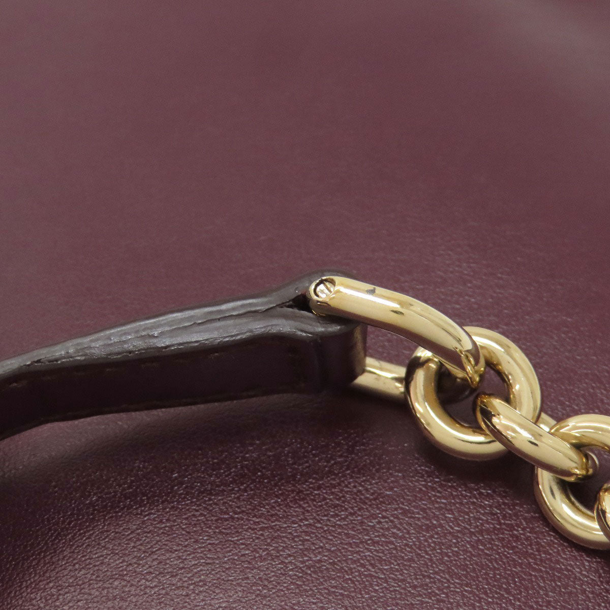 Salvatore Ferragamo GanciniHardware Shoulder Bag Leather Ladies [Used]