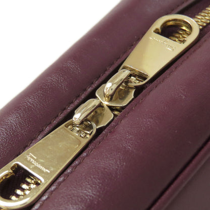 Salvatore Ferragamo GanciniHardware Shoulder Bag Leather Ladies [Used]