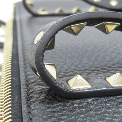 VALENTINO Studs Tote Bag Leather Ladies [Used]