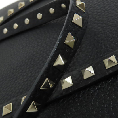 VALENTINO Studs Tote Bag Leather Ladies [Used]