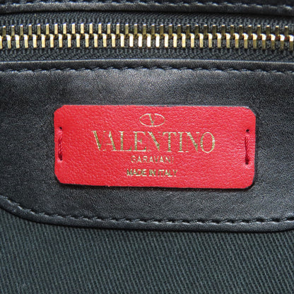 VALENTINO Studs Shoulder Bag Leather Ladies [Used]