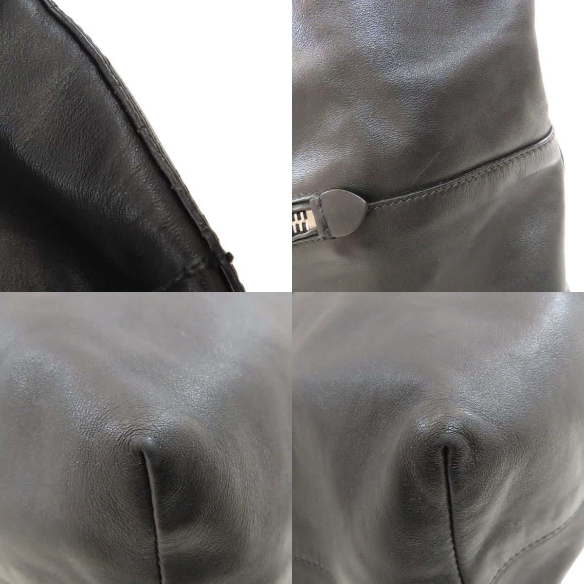 ミュウミュウ ロゴ トートバッグ レザー レディース 【中古】【MIUMIU】