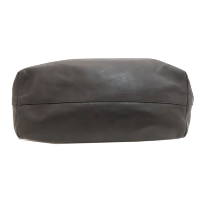 ミュウミュウ ロゴ トートバッグ レザー レディース 【中古】【MIUMIU】