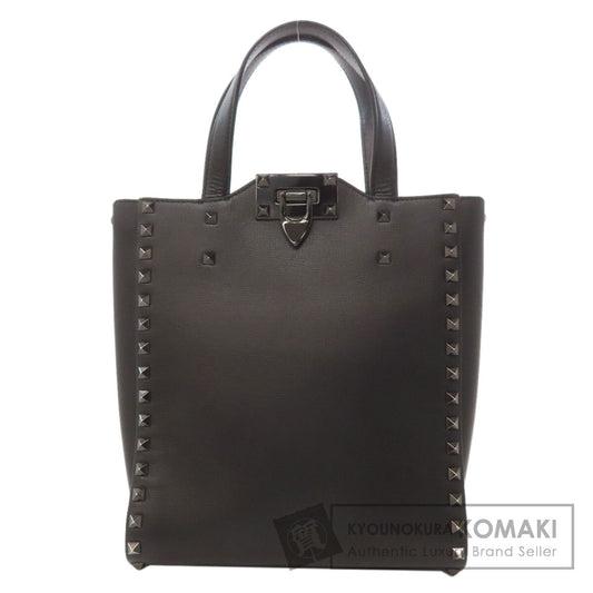 バレンティノ スタッズ ハンドバッグ レザー レディース 【中古】【VALENTINO】