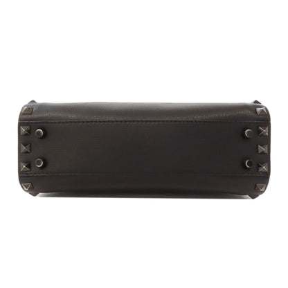 バレンティノ スタッズ ハンドバッグ レザー レディース 【中古】【VALENTINO】