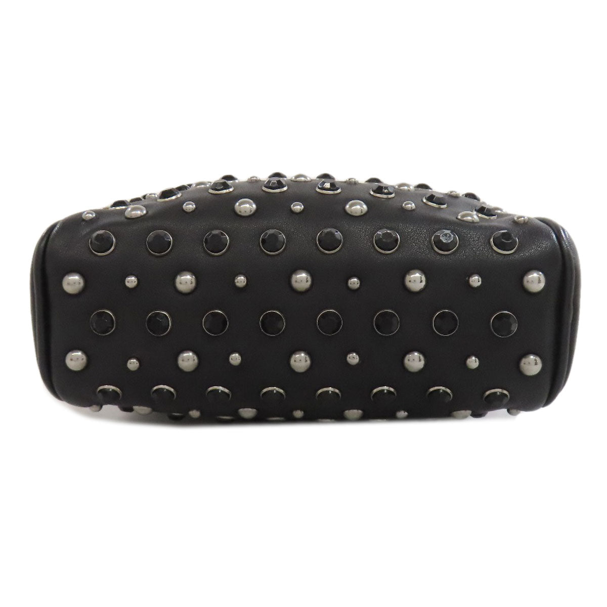 MIUMIU Studs Shoulder Bag Calf Ladies [Used]