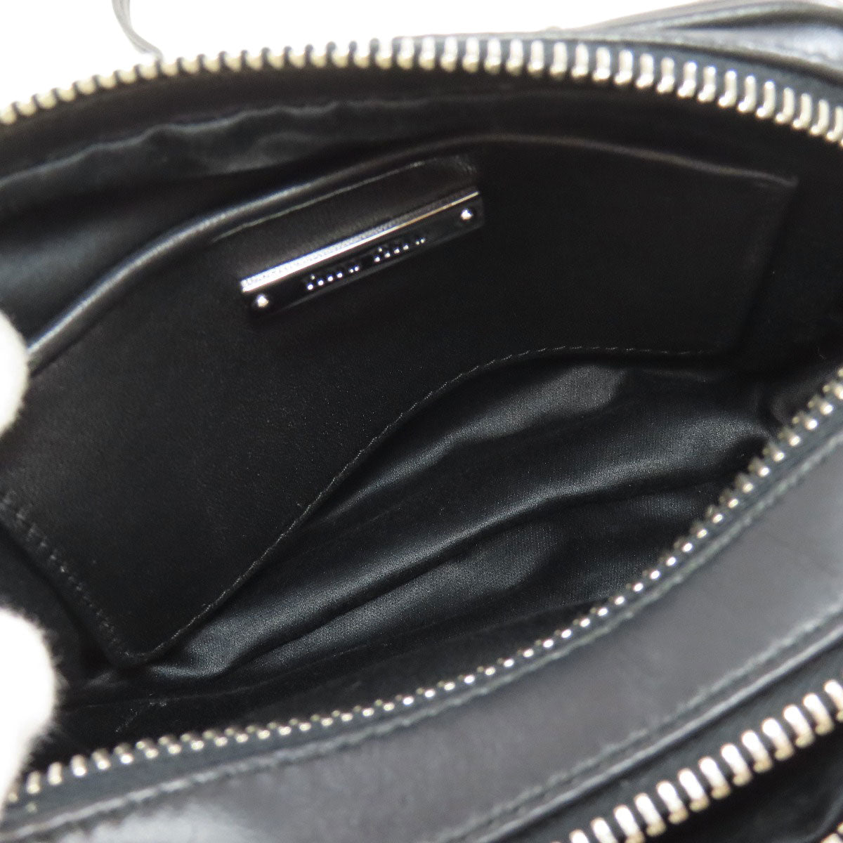 MIUMIU Studs Shoulder Bag Calf Ladies [Used]