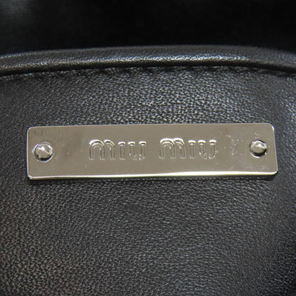 MIUMIU Studs Shoulder Bag Calf Ladies [Used]