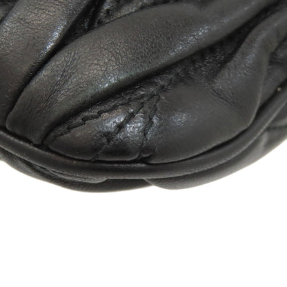 MIUMIU Materasse Shoulder Bag Leather Ladies [Used]