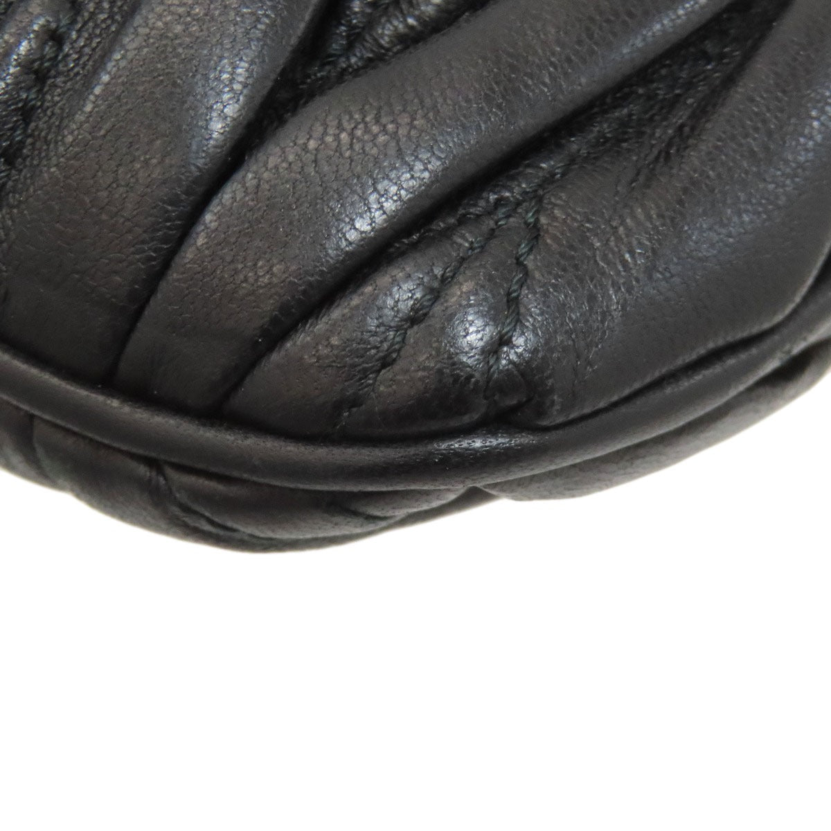 MIUMIU Materasse Shoulder Bag Leather Ladies [Used]