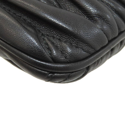 MIUMIU Materasse Shoulder Bag Leather Ladies [Used]
