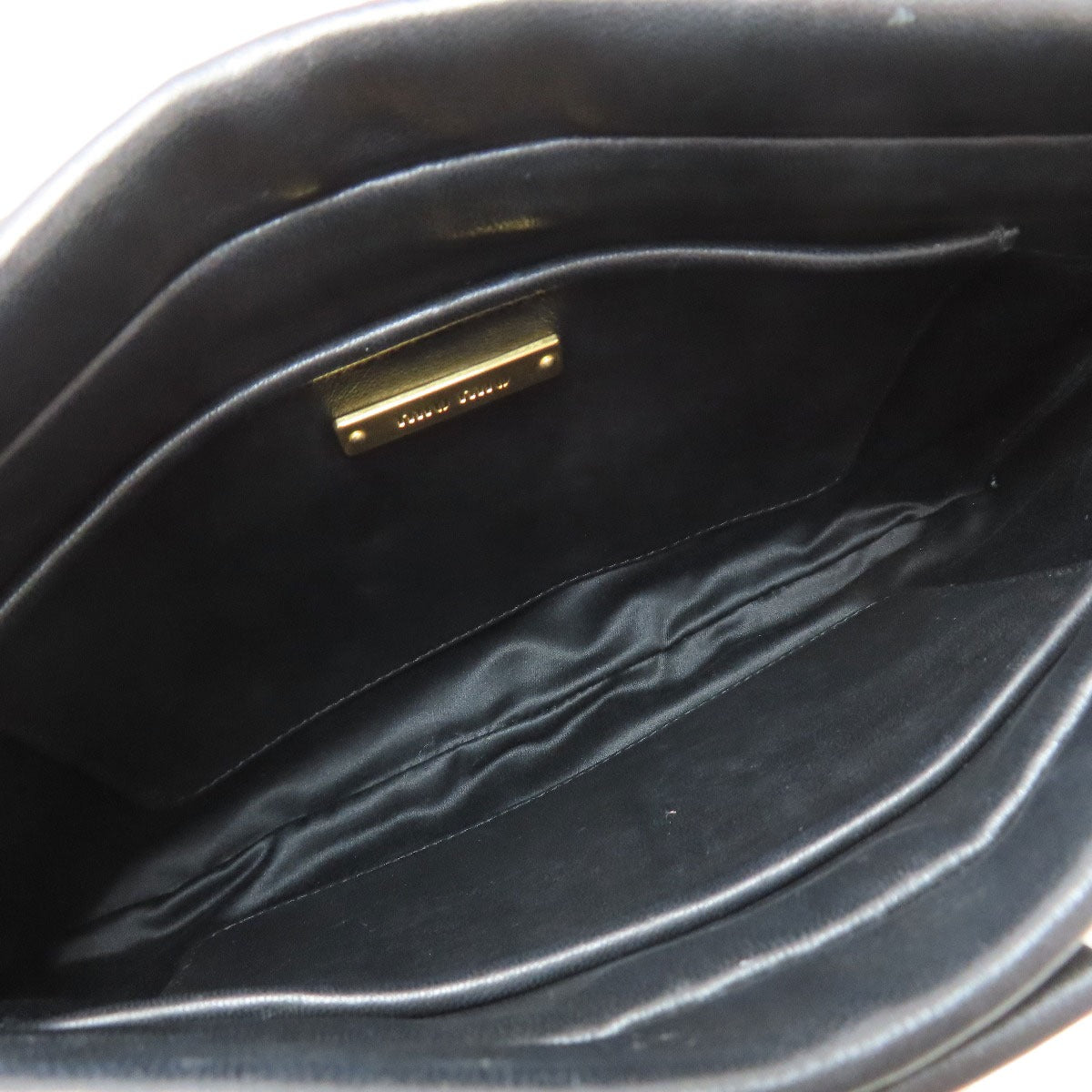 MIUMIU Materasse Shoulder Bag Leather Ladies [Used]