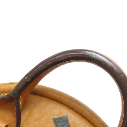 MCM logo Backpack Â· Daypack PVC Ladies [Used]