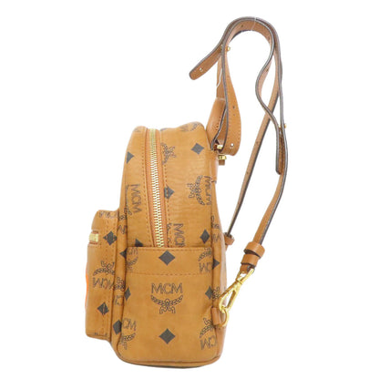 MCM logo Backpack Â· Daypack PVC Ladies [Used]