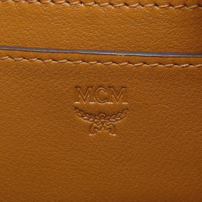 MCM logo Backpack Â· Daypack PVC Ladies [Used]