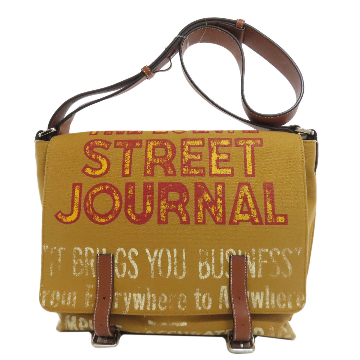 LOEWE Messenger bag Shoulder Bag Canvas CalfLadies [Used]