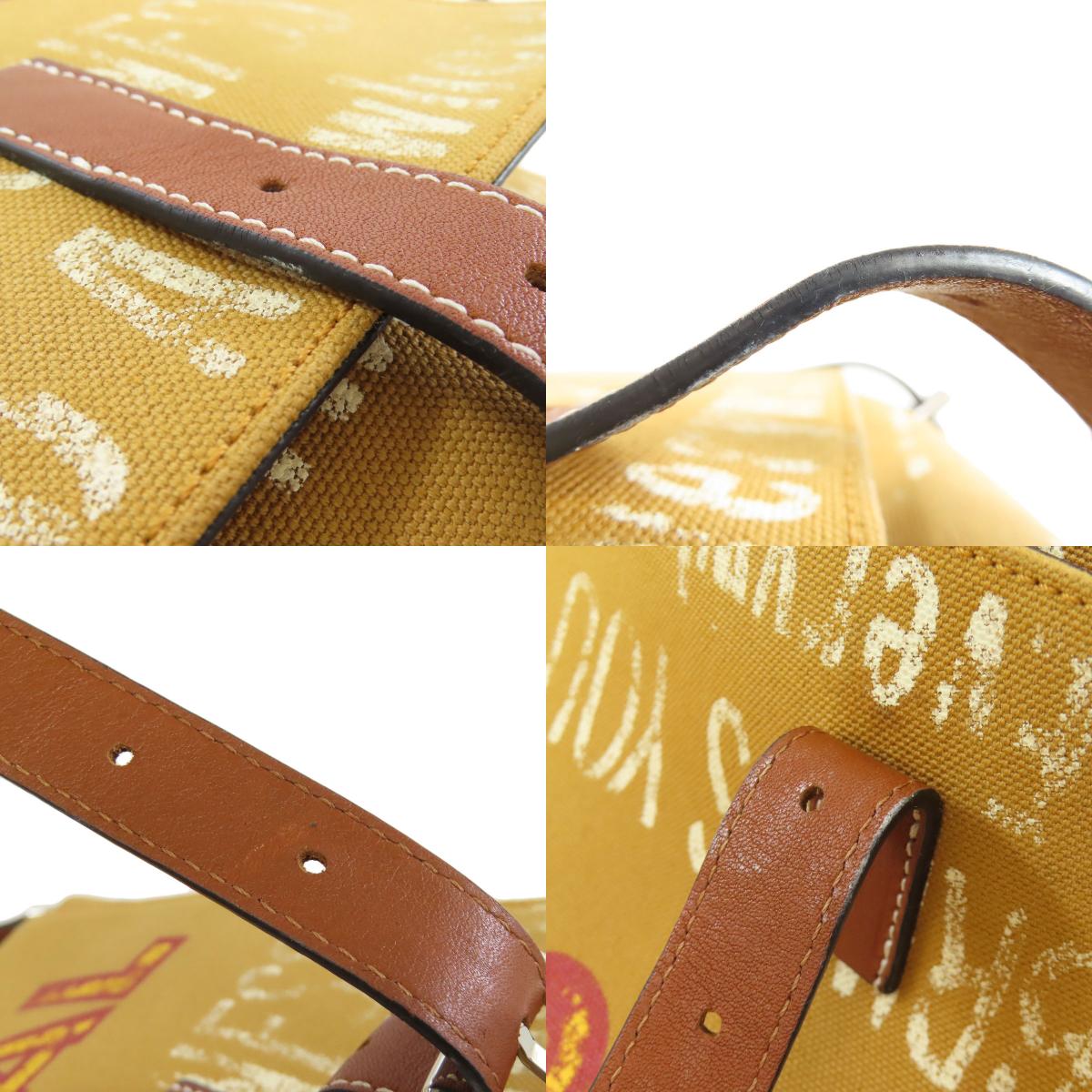 LOEWE Messenger bag Shoulder Bag Canvas CalfLadies [Used]