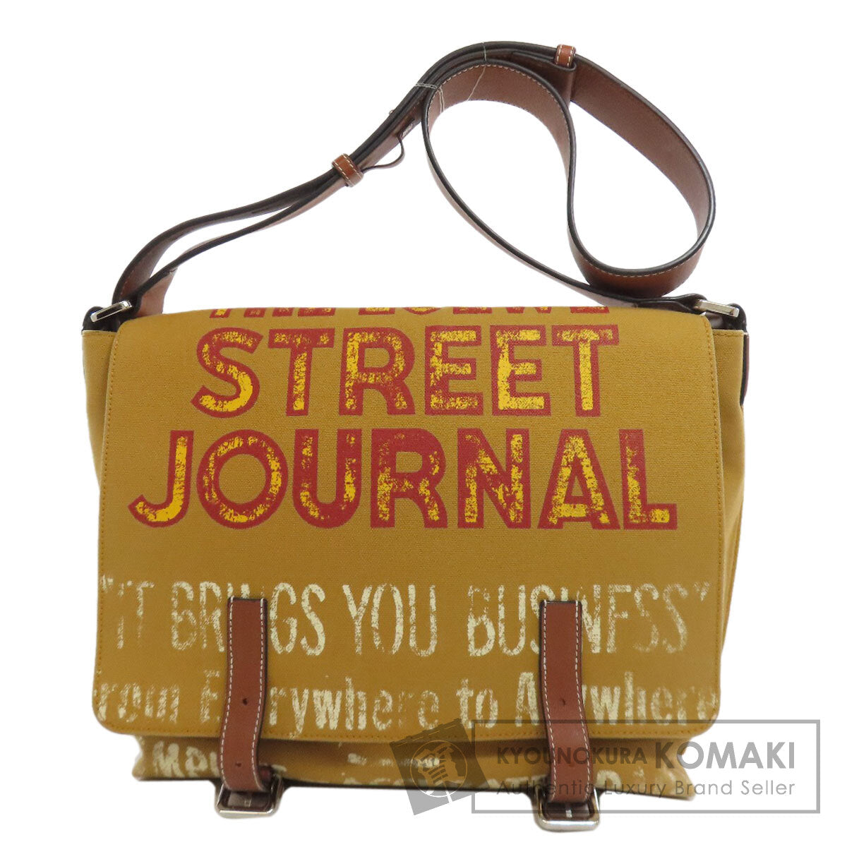 LOEWE Messenger bag Shoulder Bag Canvas CalfLadies [Used]