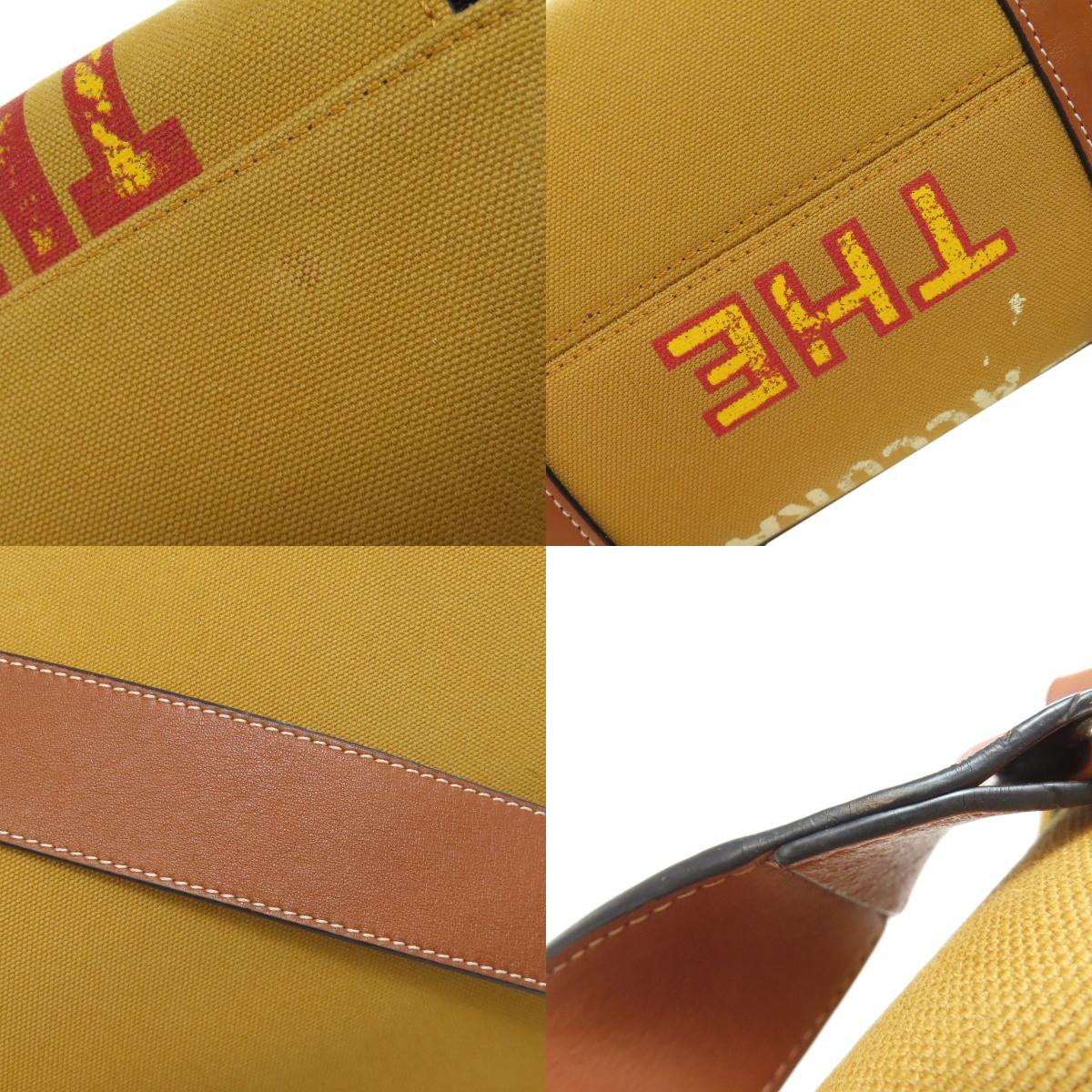 LOEWE Messenger bag Shoulder Bag Canvas CalfLadies [Used]