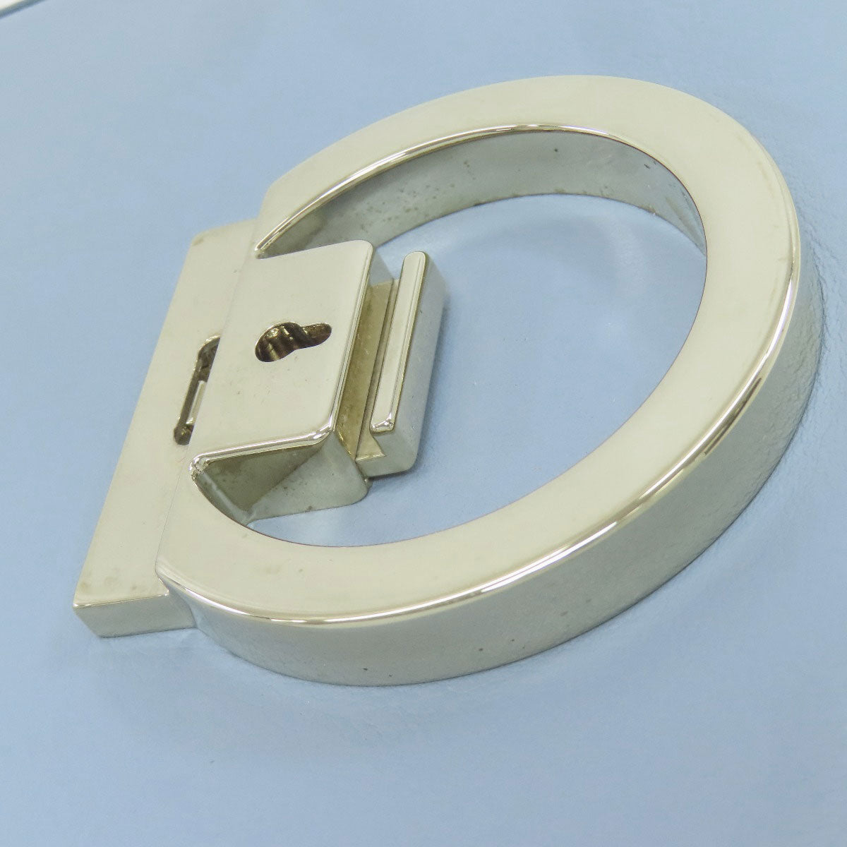 Salvatore Ferragamo GanciniHardware Shoulder Bag Leather Ladies [Used]