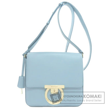 Salvatore Ferragamo GanciniHardware Shoulder Bag Leather Ladies [Used]