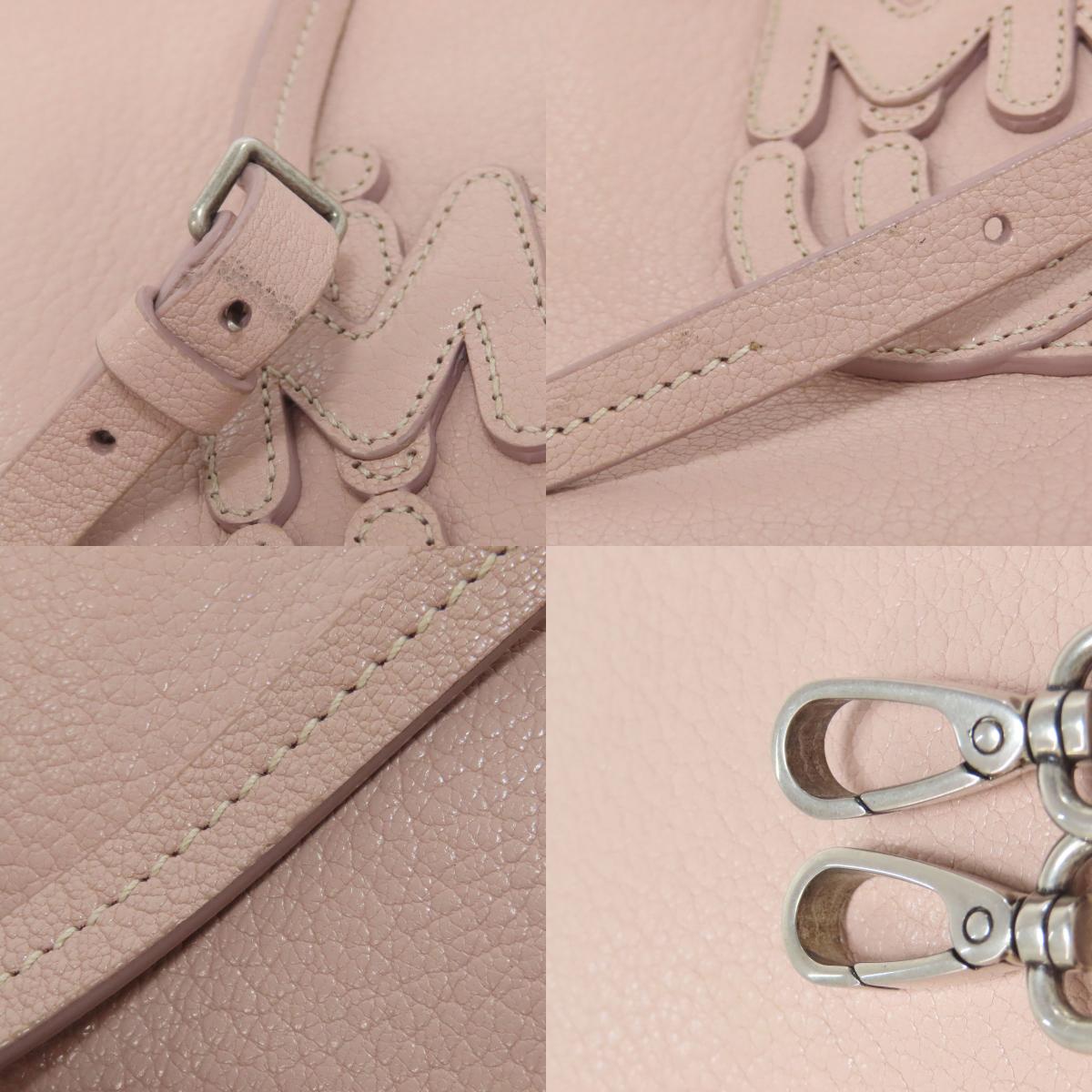 ミュウミュウ 2WAY ハンドバッグ カーフ レディース 【中古】【MIUMIU】