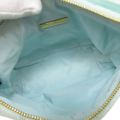 MIUMIU logo mini bag Handbag pile Ladies [Used]