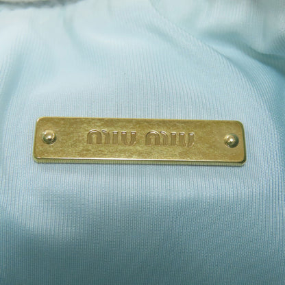 MIUMIU logo mini bag Handbag pile Ladies [Used]