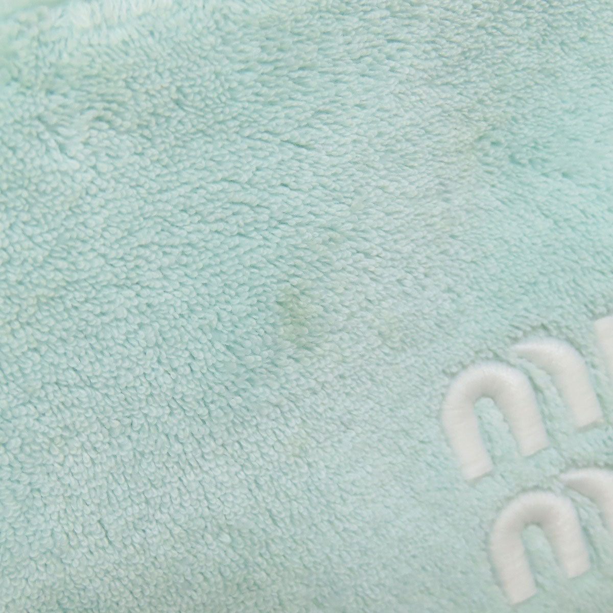 MIUMIU logo mini bag Handbag pile Ladies [Used]