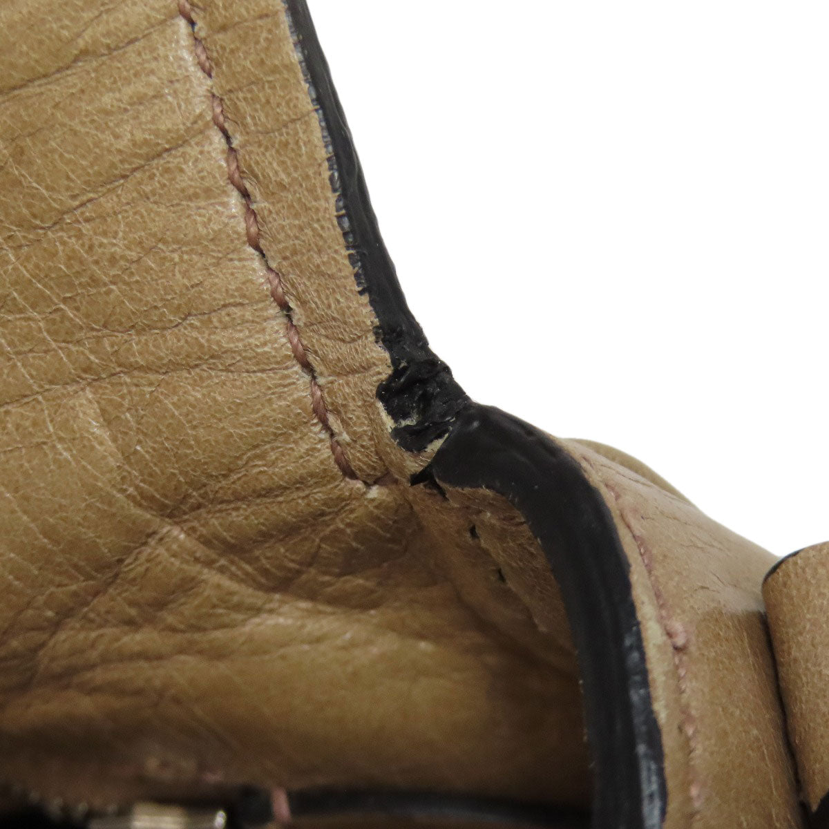 MIUMIU logo Shoulder Bag Leather Ladies [Used]