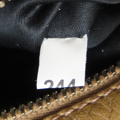 MIUMIU logo Shoulder Bag Leather Ladies [Used]