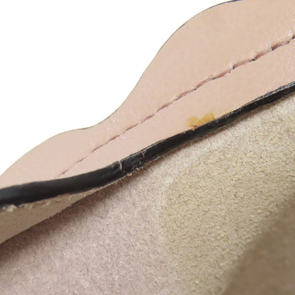 MIUMIU logo Tote Bag Leather Ladies [Used]